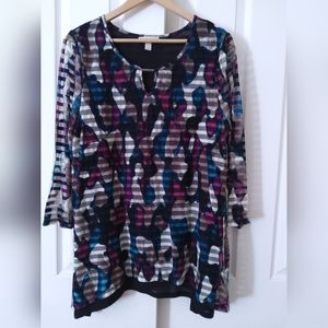 Dana Buchman Lace overlay